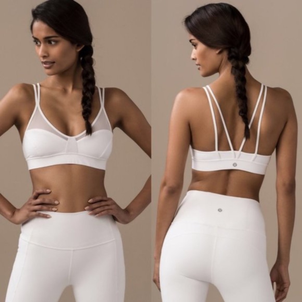 Lululemon Anew Bra in White
